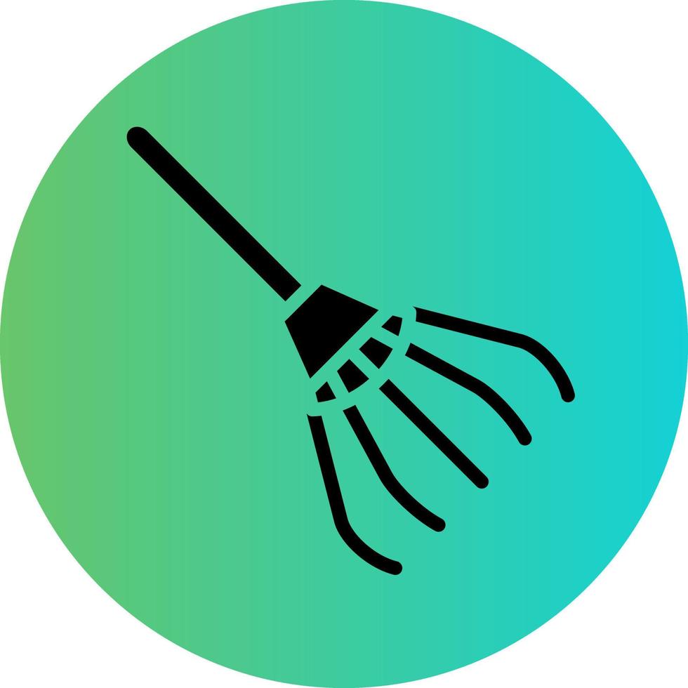 Rake Vector Icon Design