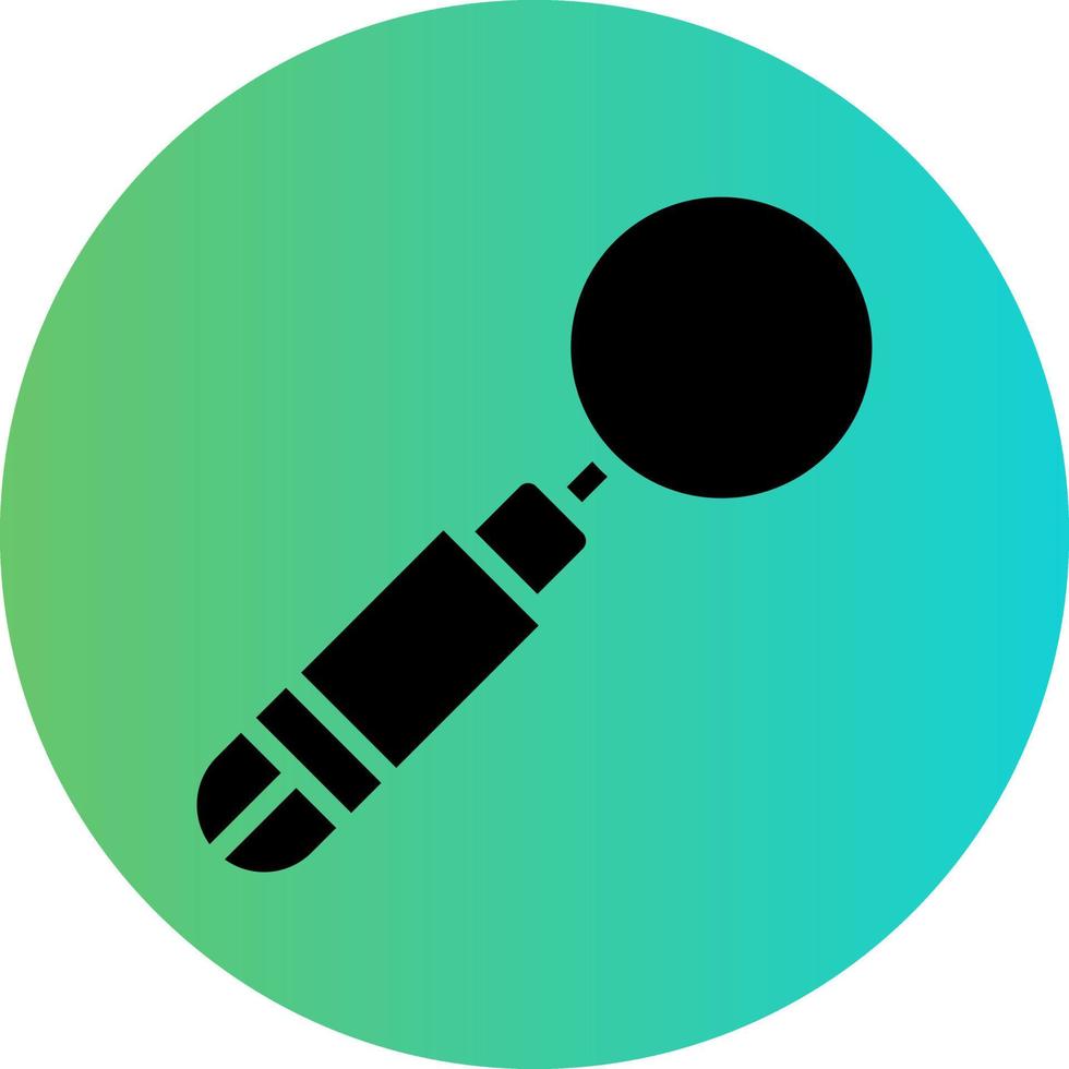Mouth Mirror Vector Icon Design