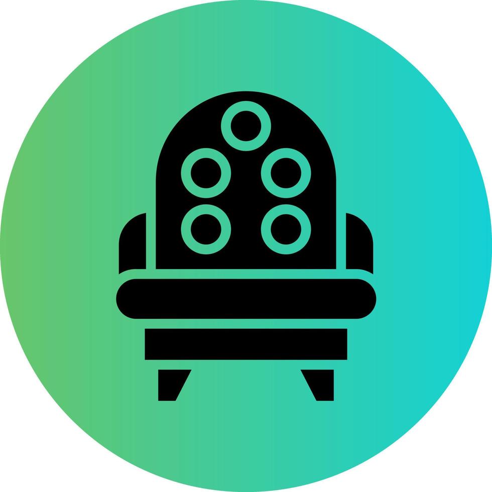 cine sillas vector icono diseño