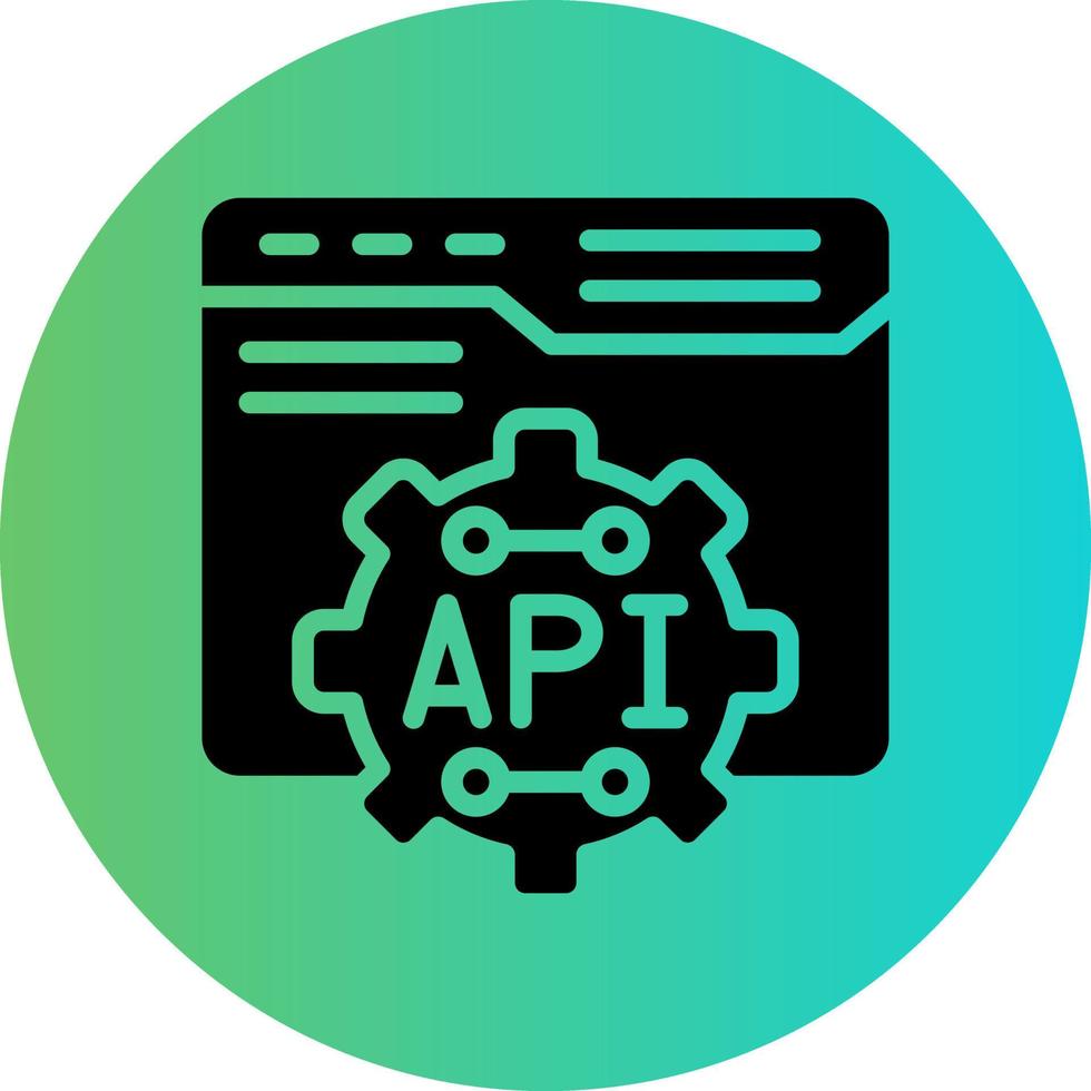 API Vector Icon Design 23046658 Vector Art at Vecteezy