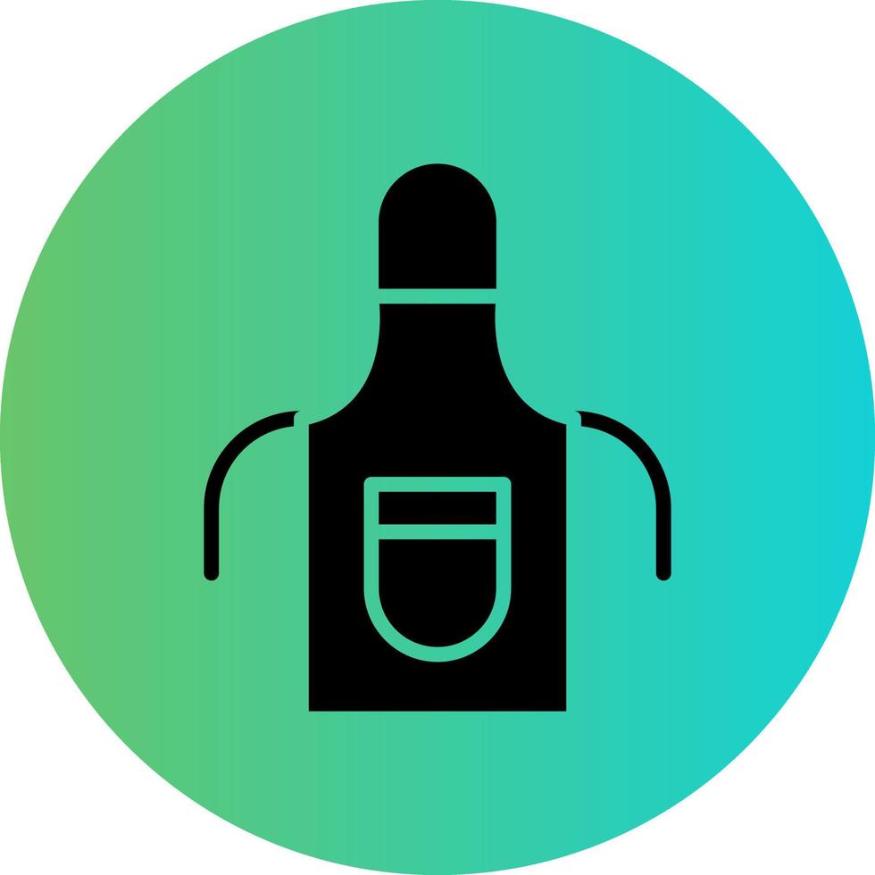 Apron Vector Icon Design