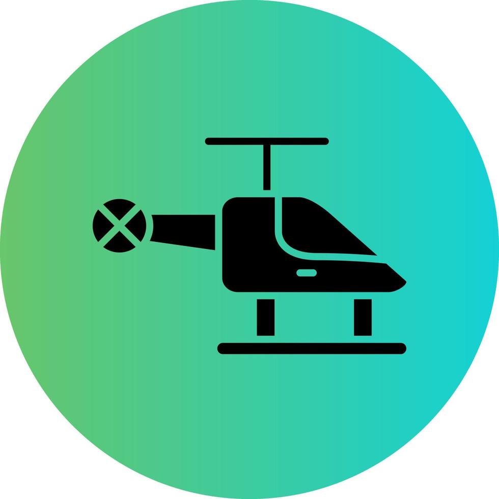 diseño de icono de vector de helicóptero