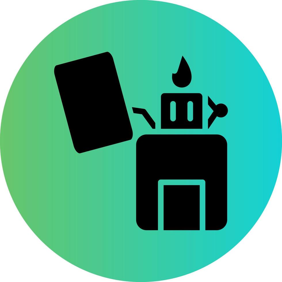 Lighter Vector Icon Design