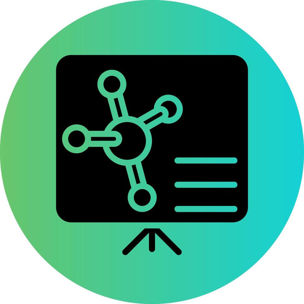 Chemistry Lecture Vector Icon Design