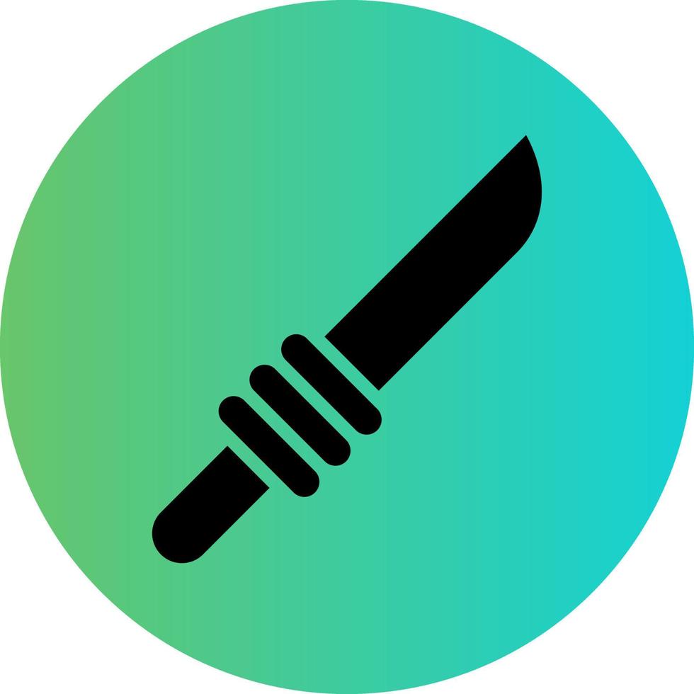 Knife Vector Icon Design