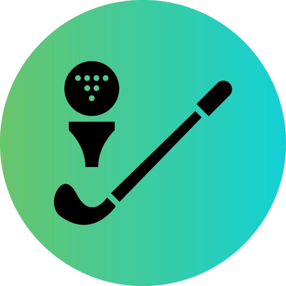 Golf Vector Icon Design