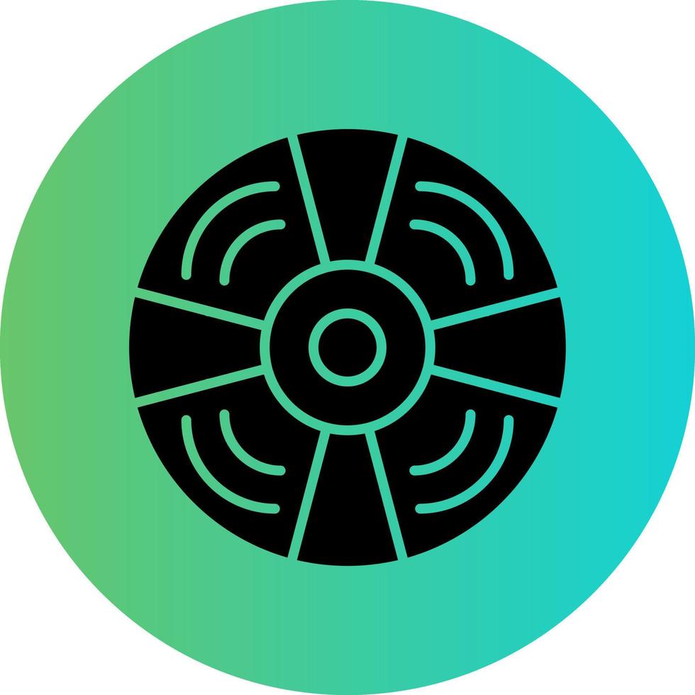 Compact Disk Vector Icon Design