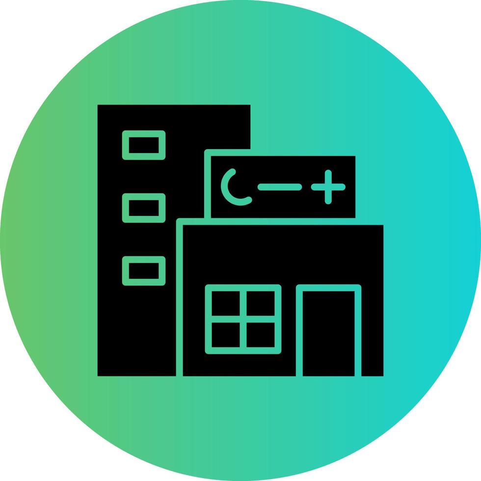 Hospital Vector Icon Design