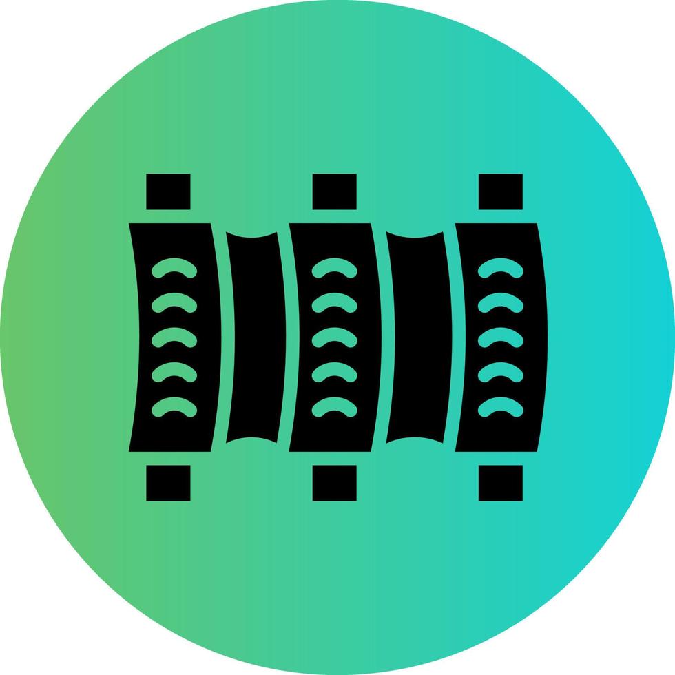 Ribs Vector Icon Design