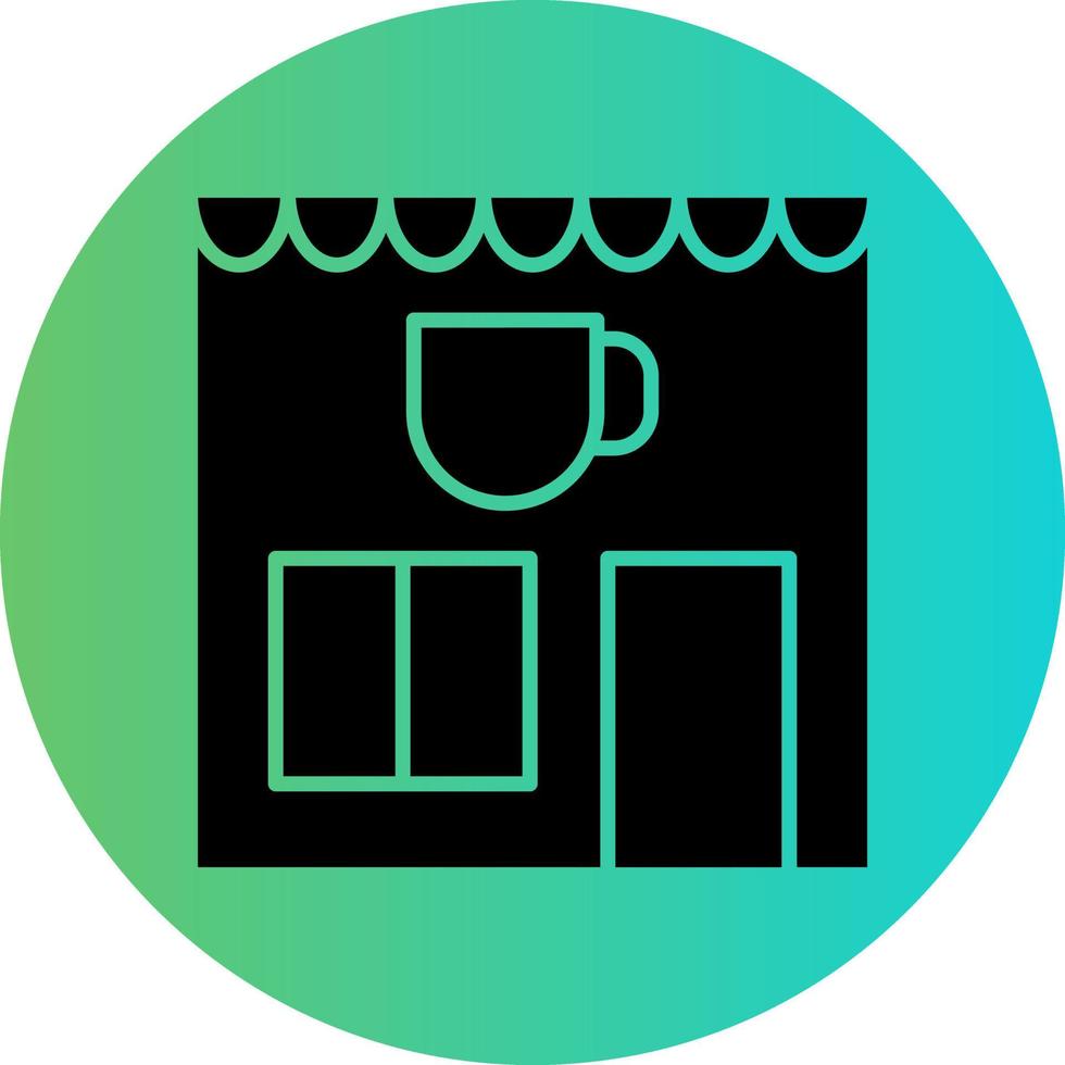 Cafe Vector Icon Design