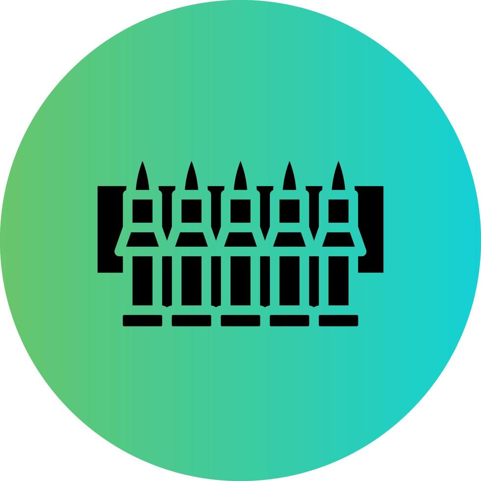 Ammunition Vector Icon Design