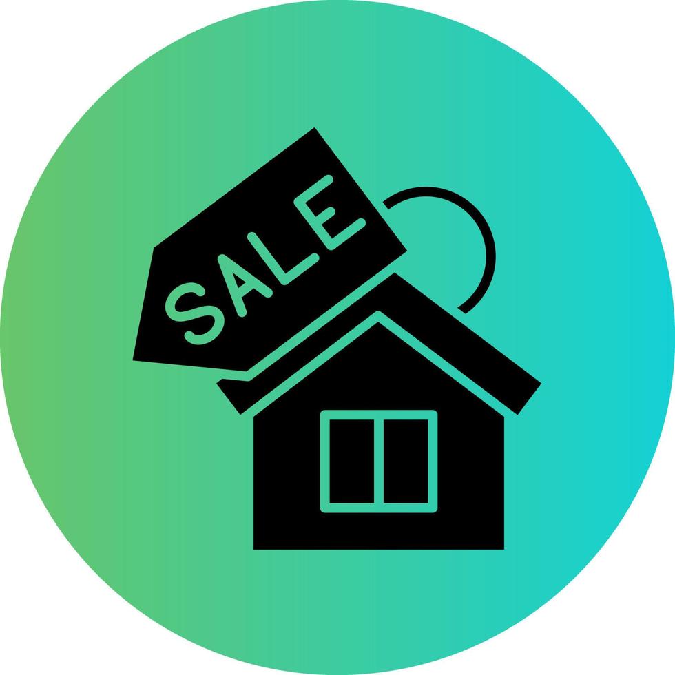 House Sale Vector Icon Design