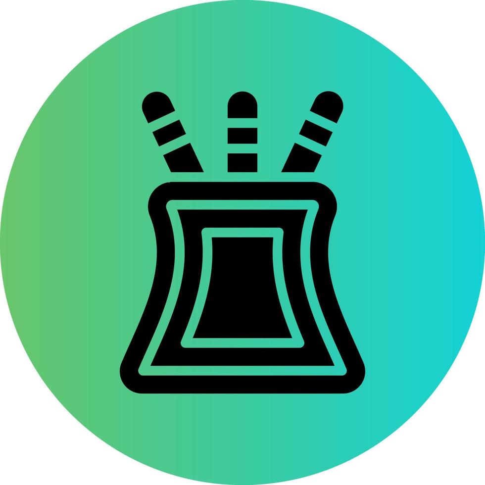 Pencil Case Vector Icon Design