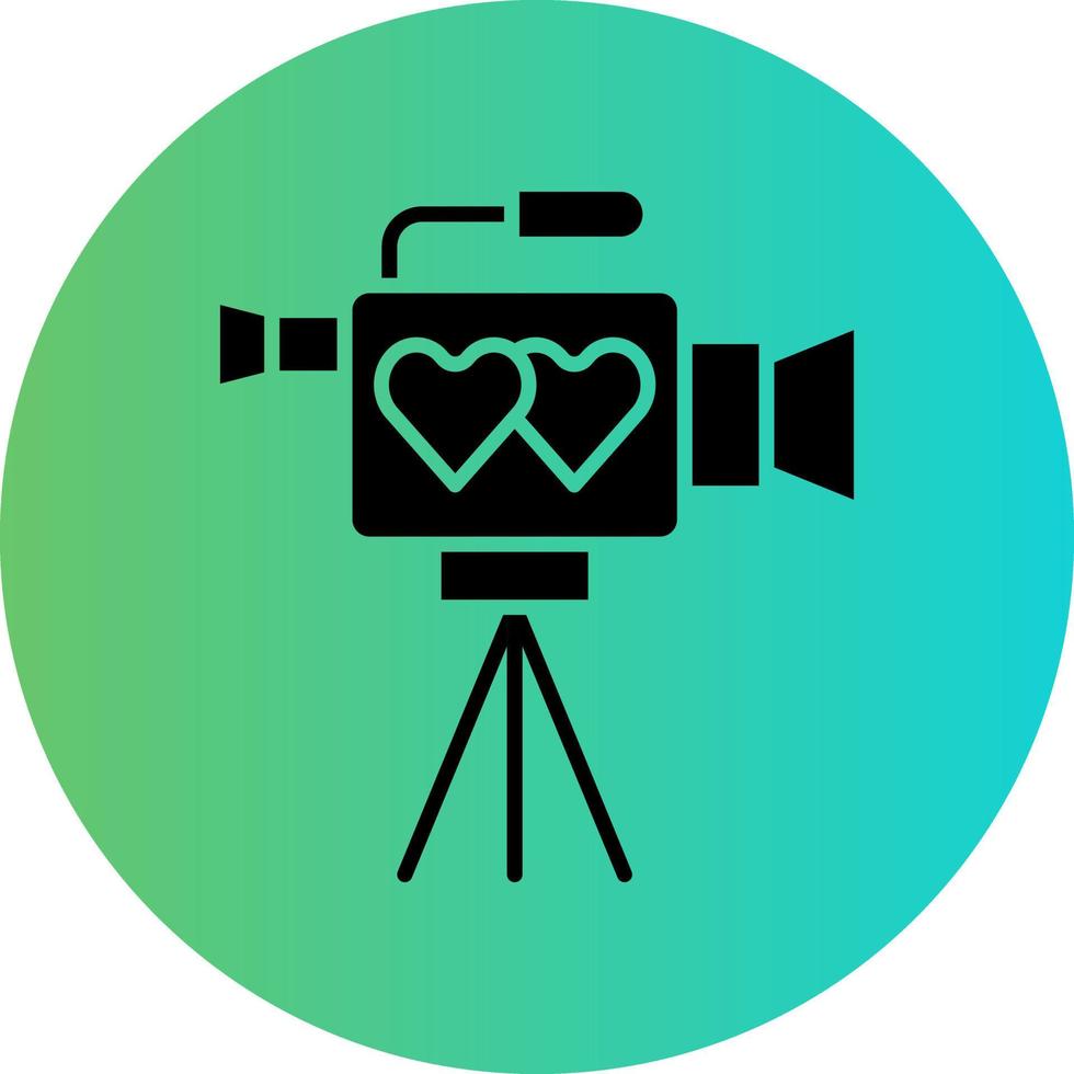 Video Camera Vector Icon Design