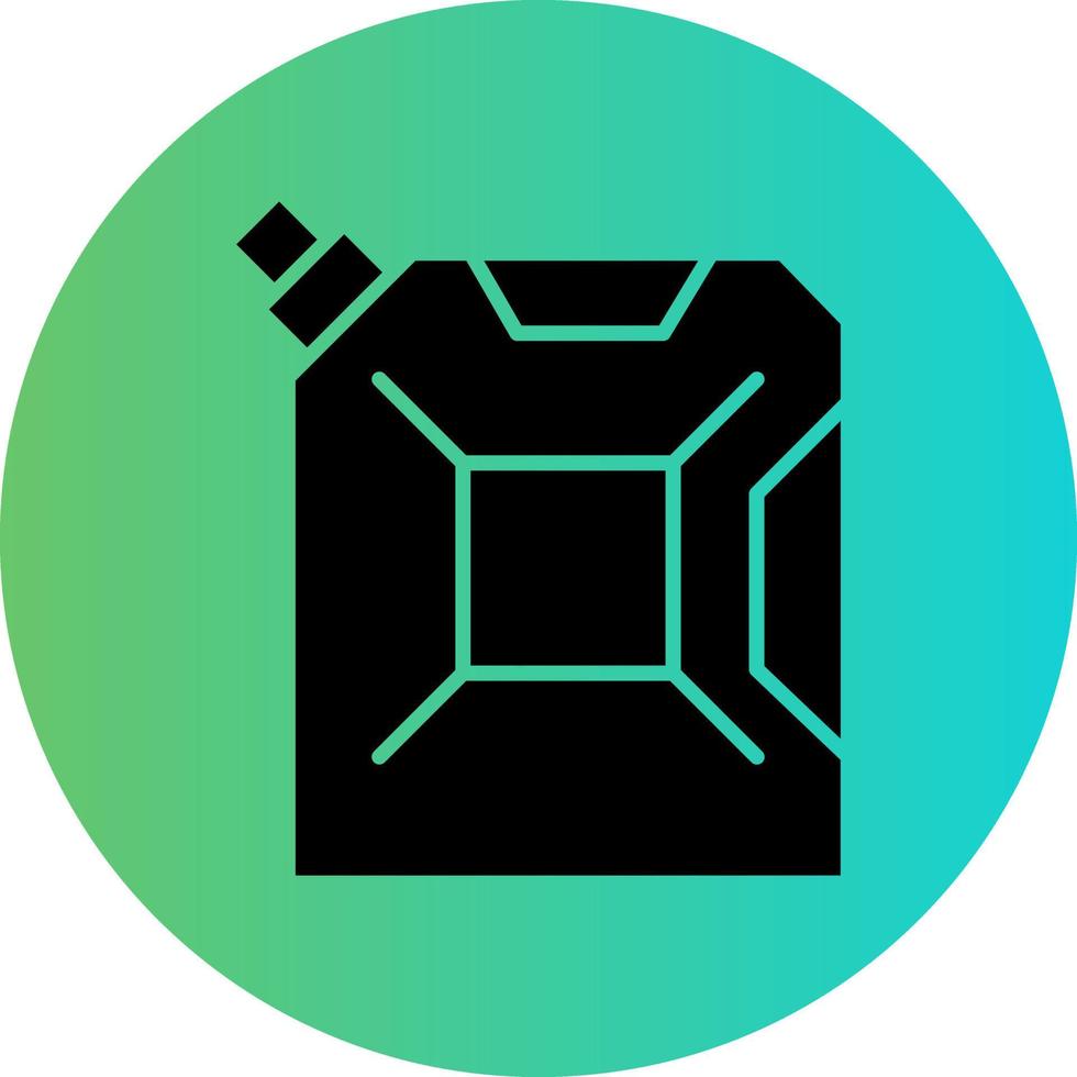 Fuel Can Vector Icon Design