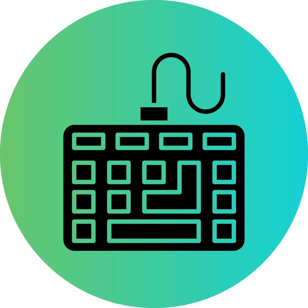 Keyboard Vector Icon Design