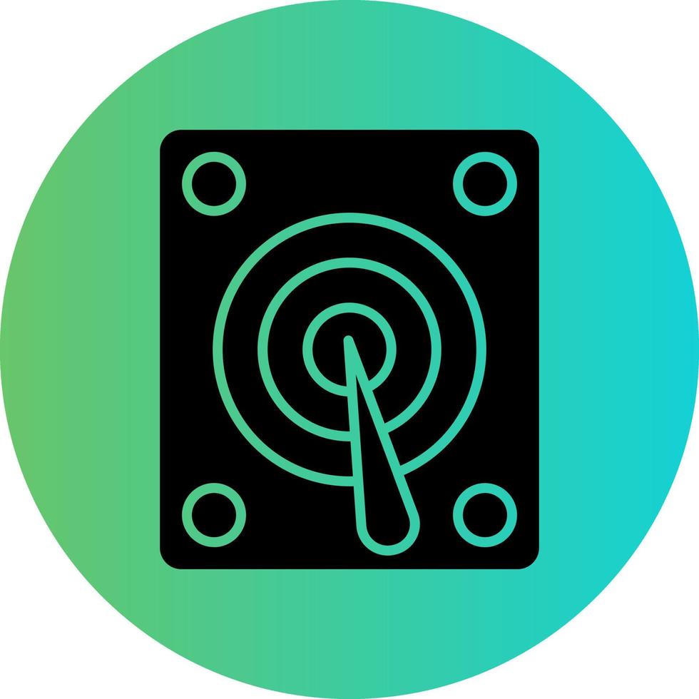 Hard Disk Vector Icon Design