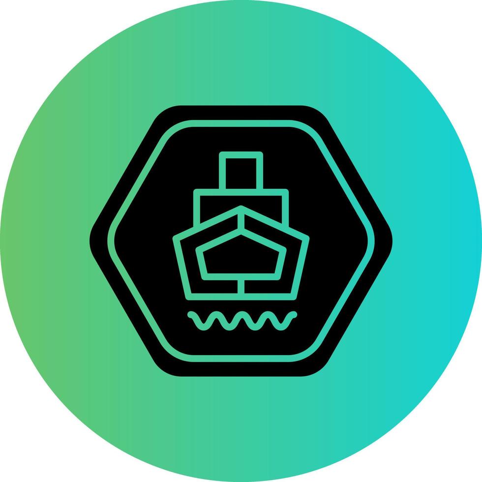 Dock Vector Icon Design