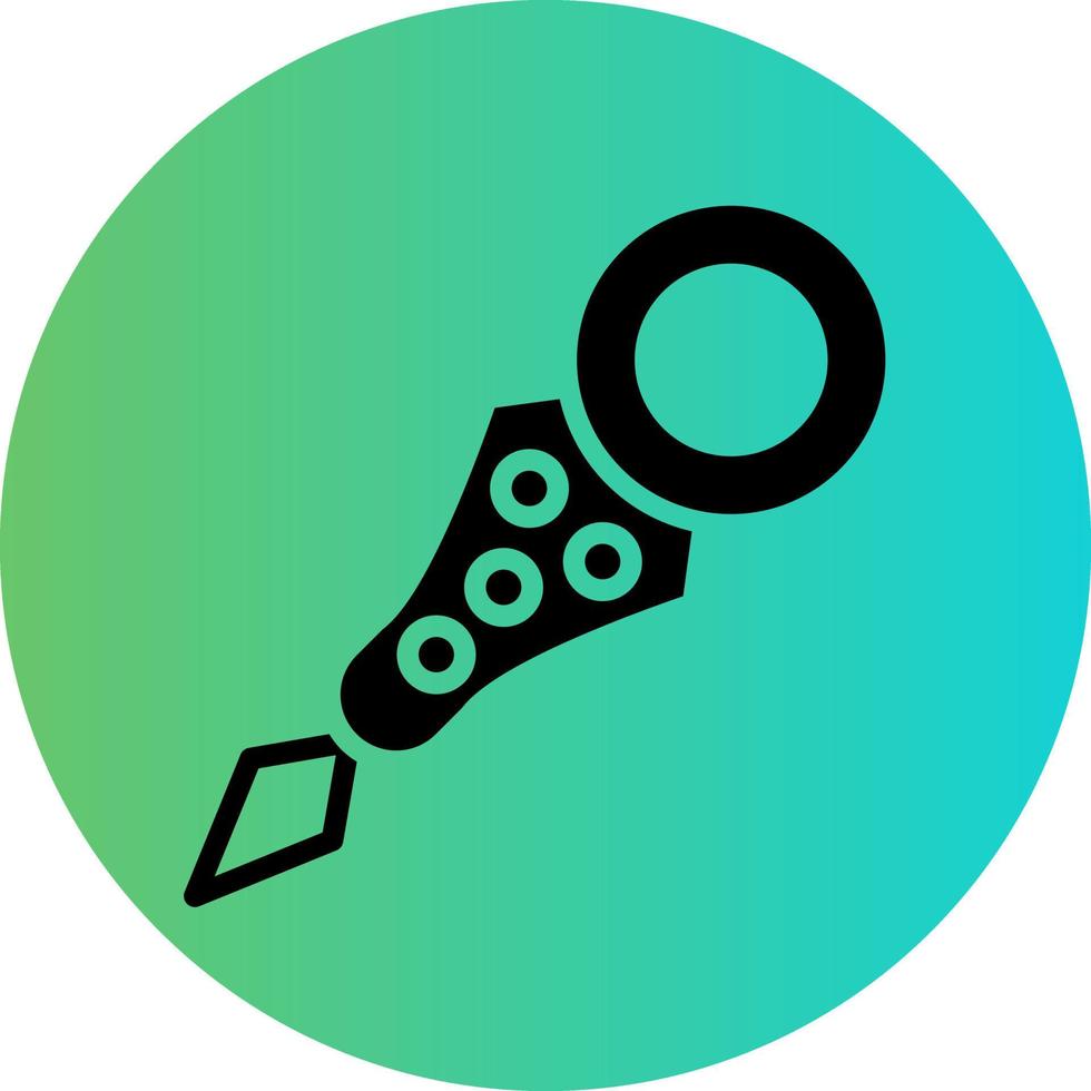 Threader Vector Icon Design