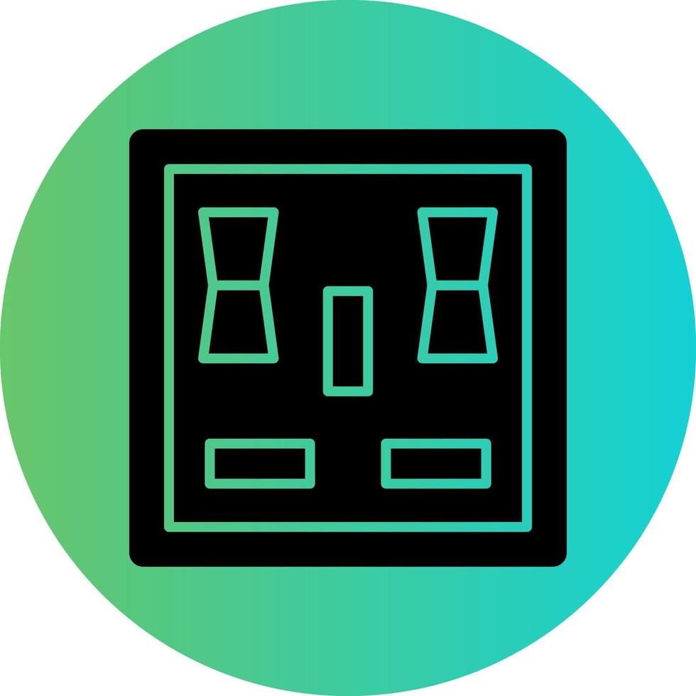 Socket Vector Icon Design