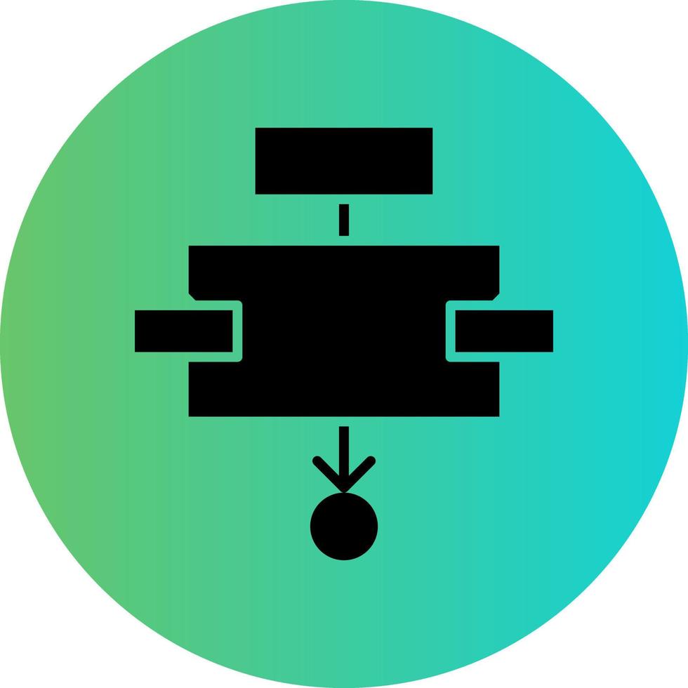 Workflow Vector Icon Design
