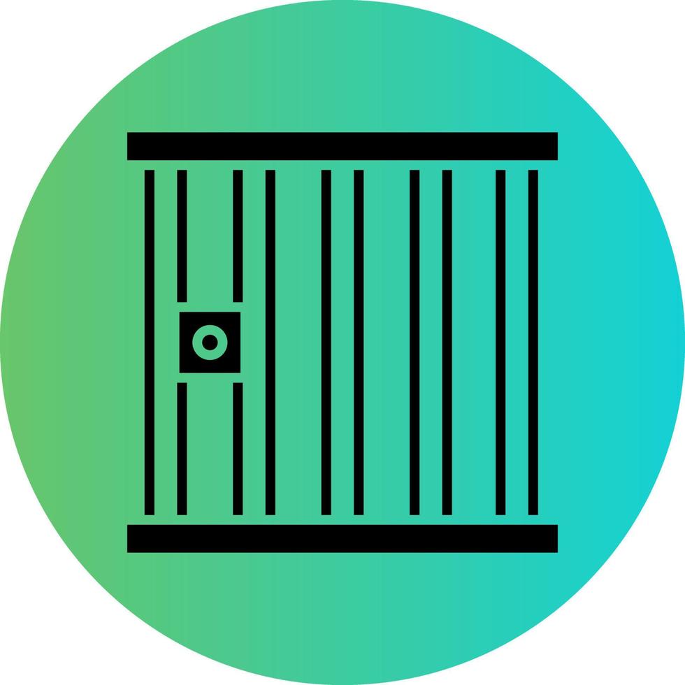 Jail Vector Icon Design