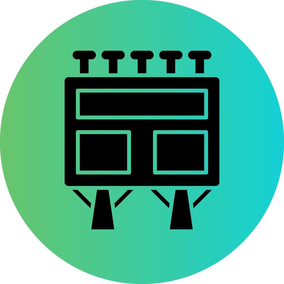 Billboard Vector Icon Design