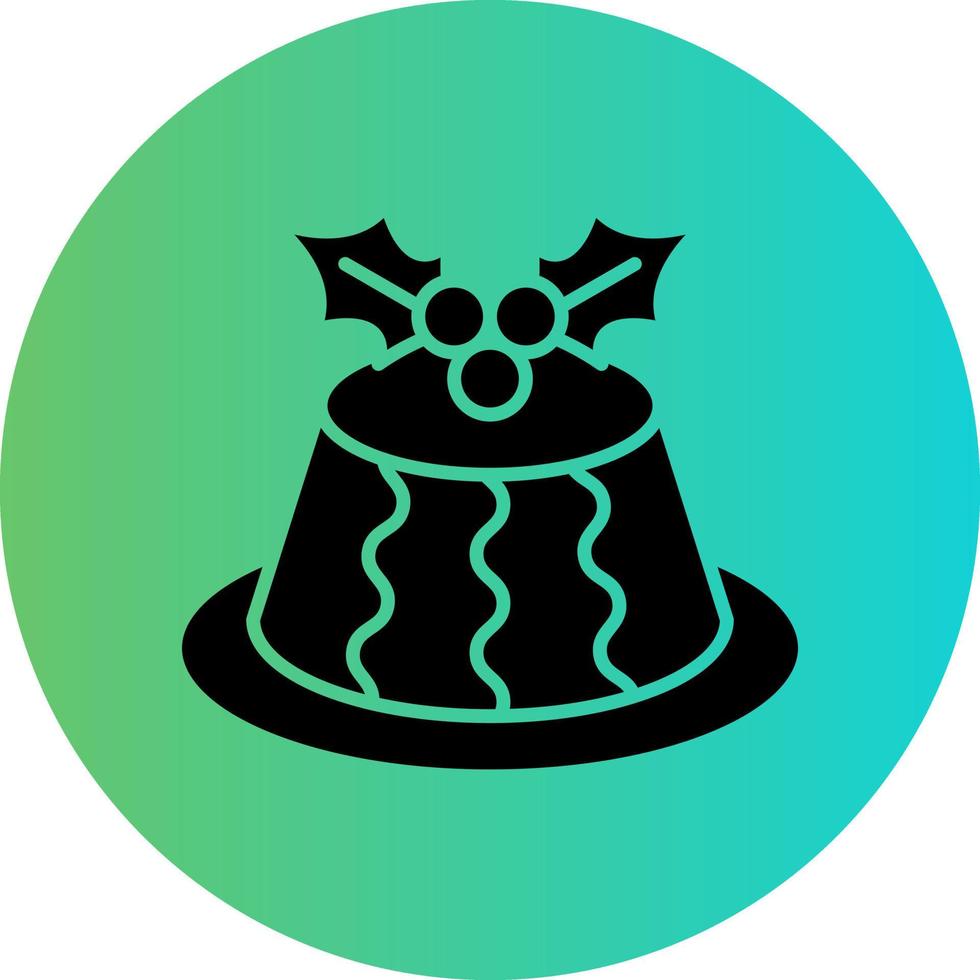 Pudding Vector Icon Design
