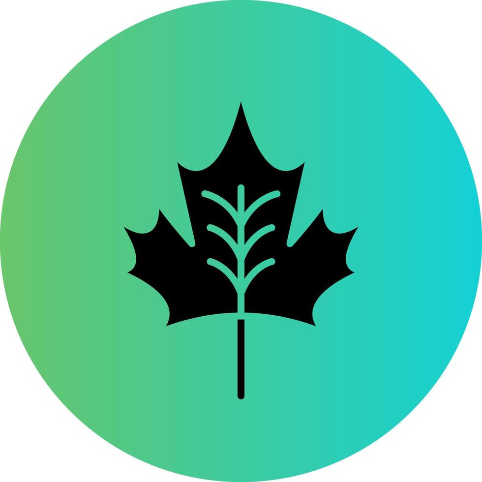 Maple Vector Icon Design