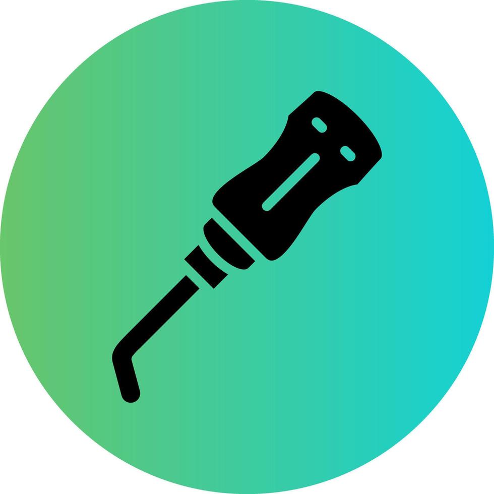 diseño de icono de vector de irrigador dental