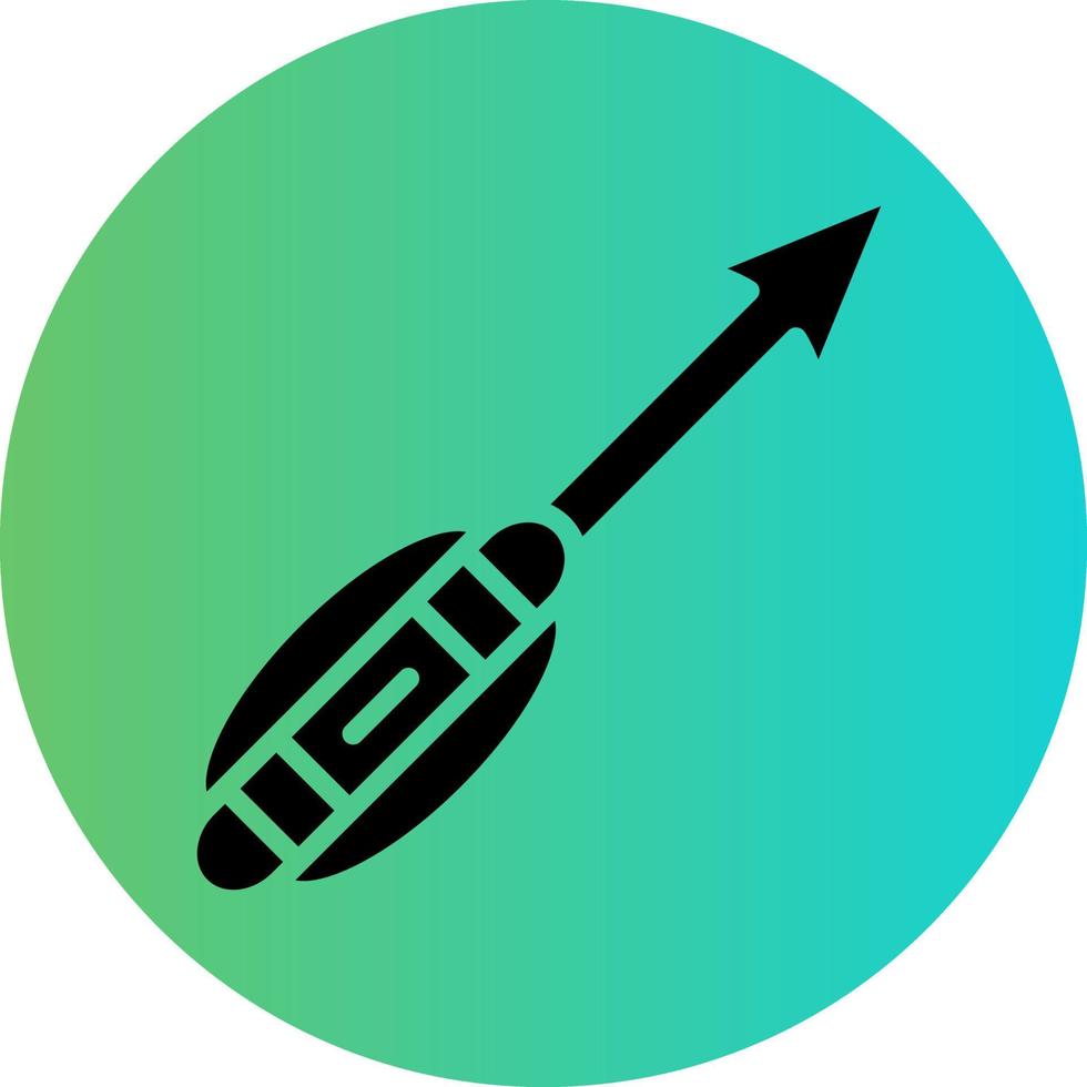 Harpoon Vector Icon Design