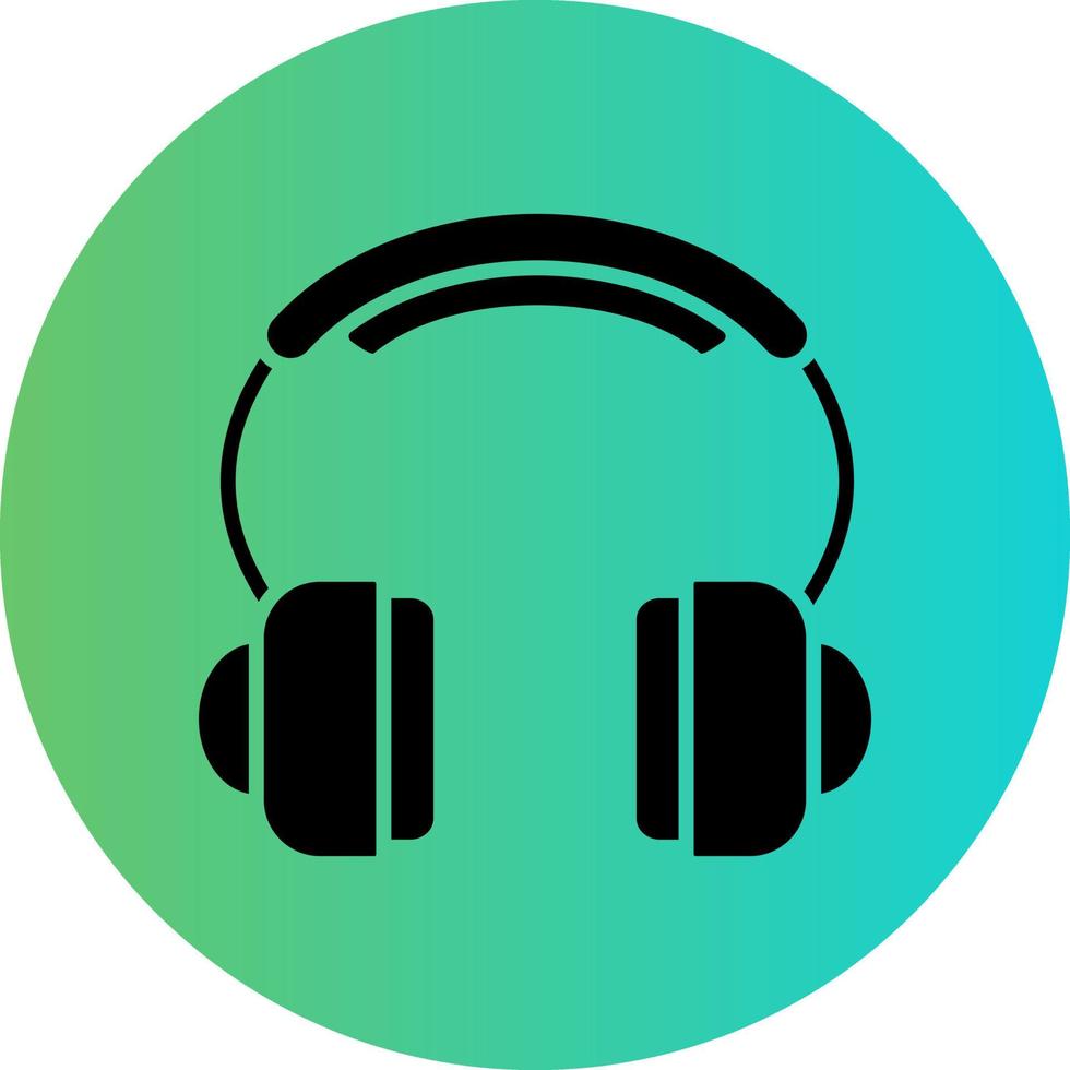 Headphone Vector Icon Design