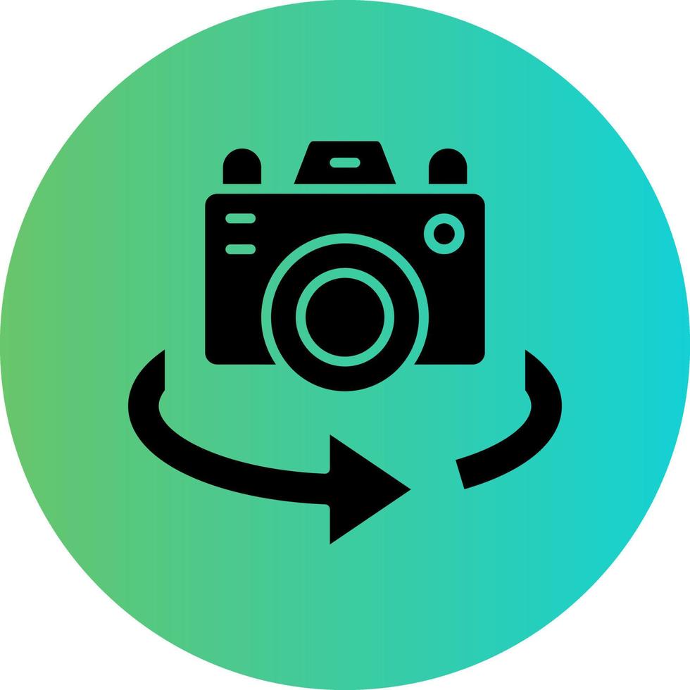 Vr Camera Vector Icon Design