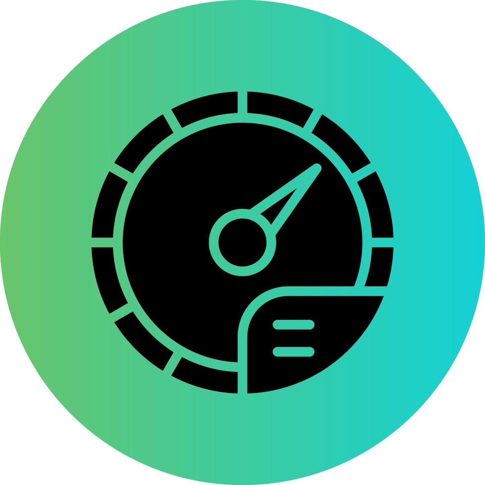Speedometer Vector Icon Design