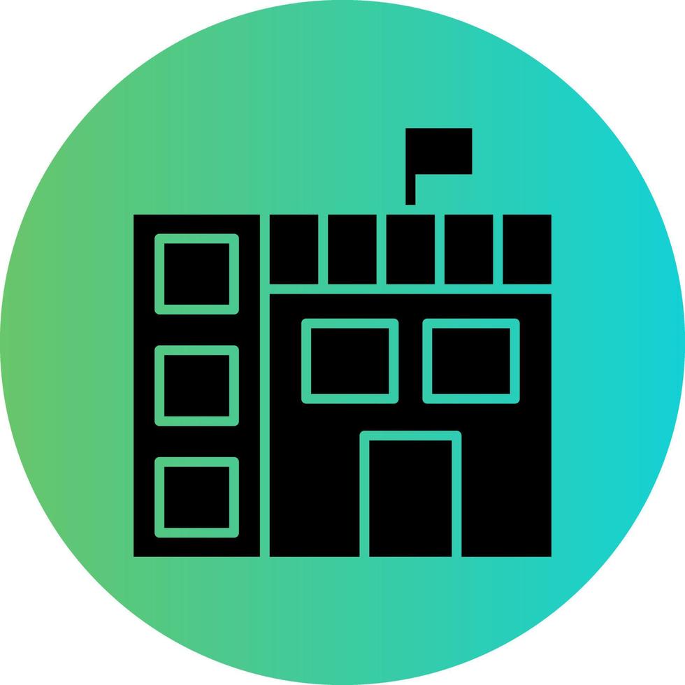 Embassy Vector Icon Design