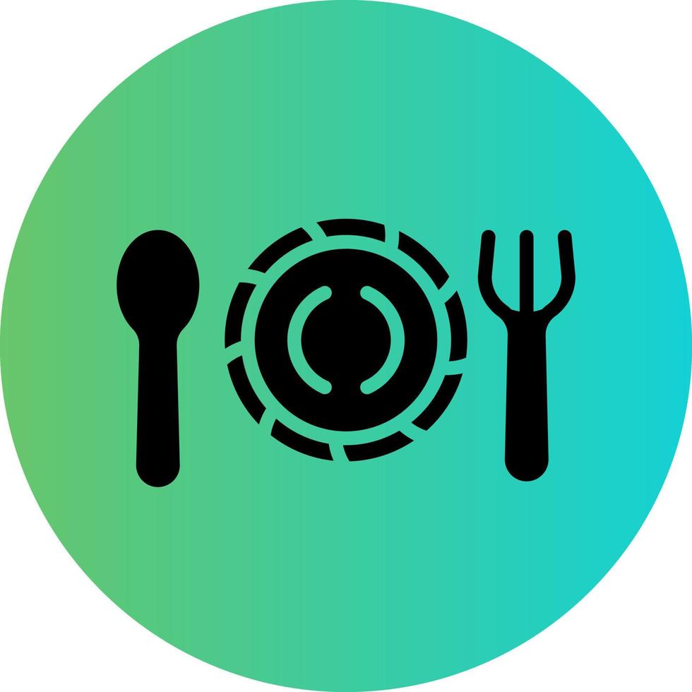 Plate Vector Icon Design