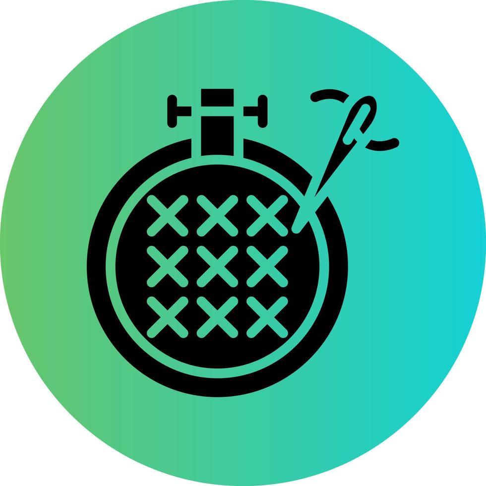 Needlework Vector Icon Design