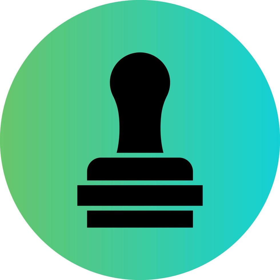 Stamp Vector Icon Design