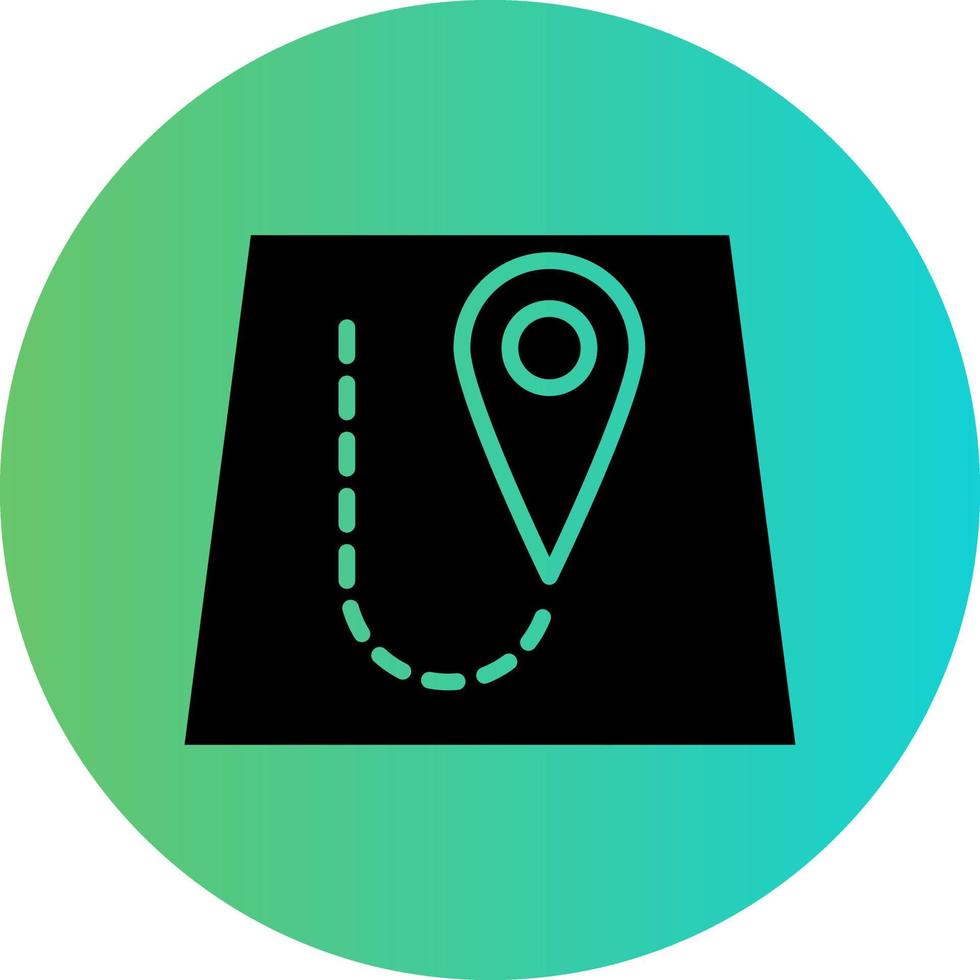 Map Vector Icon Design