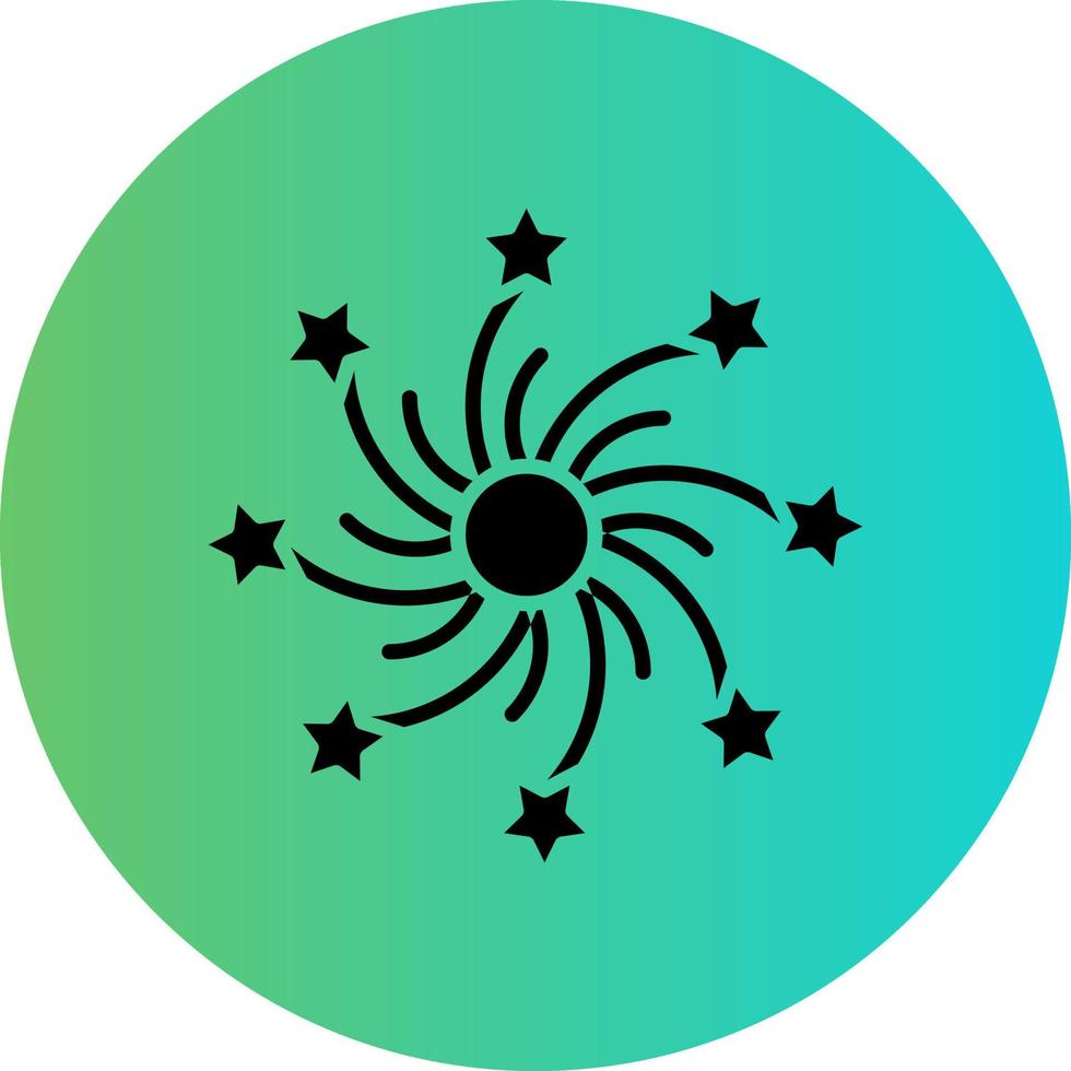 Firework Vector Icon Design
