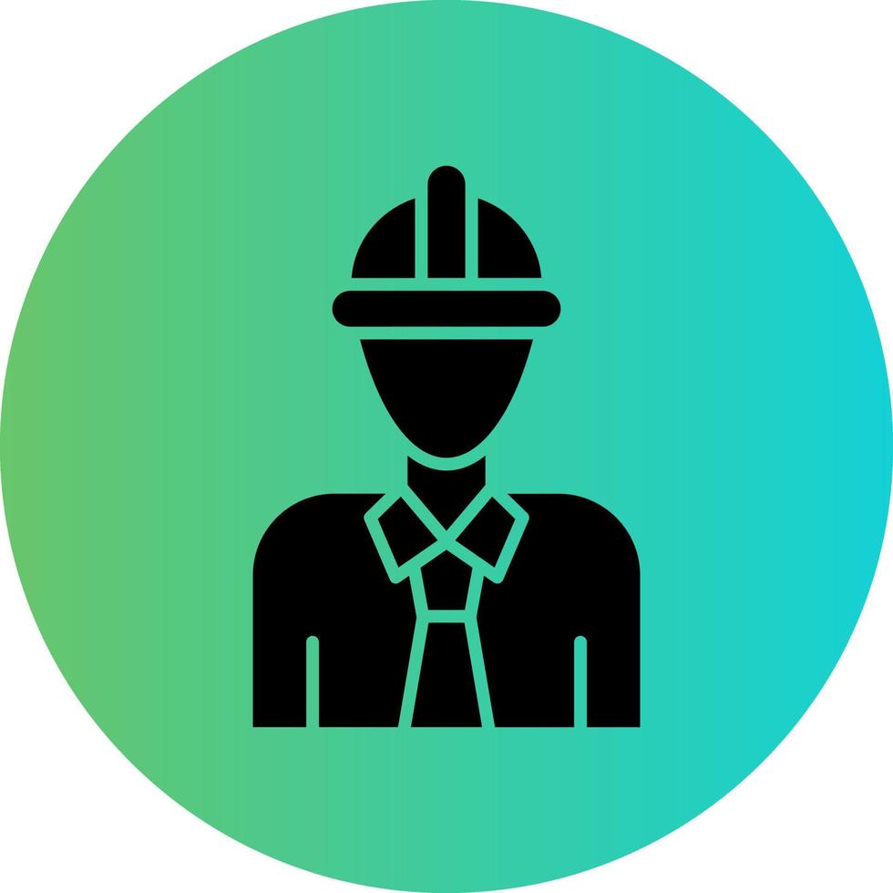 Foreman Vector Icon Design