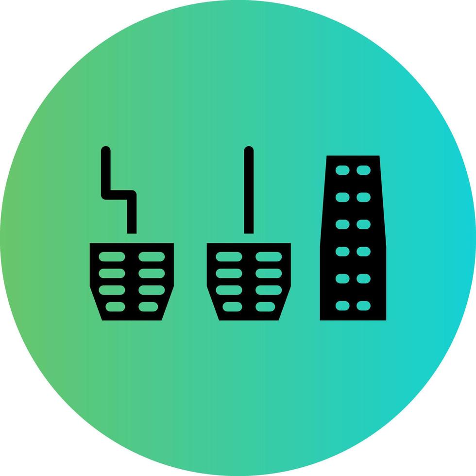 Pedals Vector Icon Design