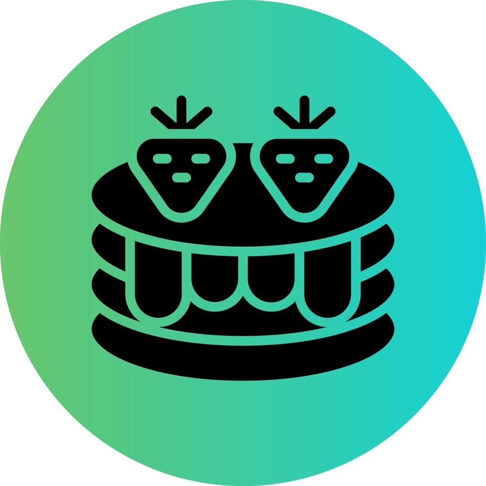 Pancake Vector Icon Design
