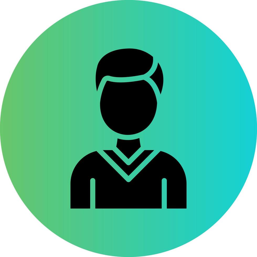 Boy Vector Icon Design