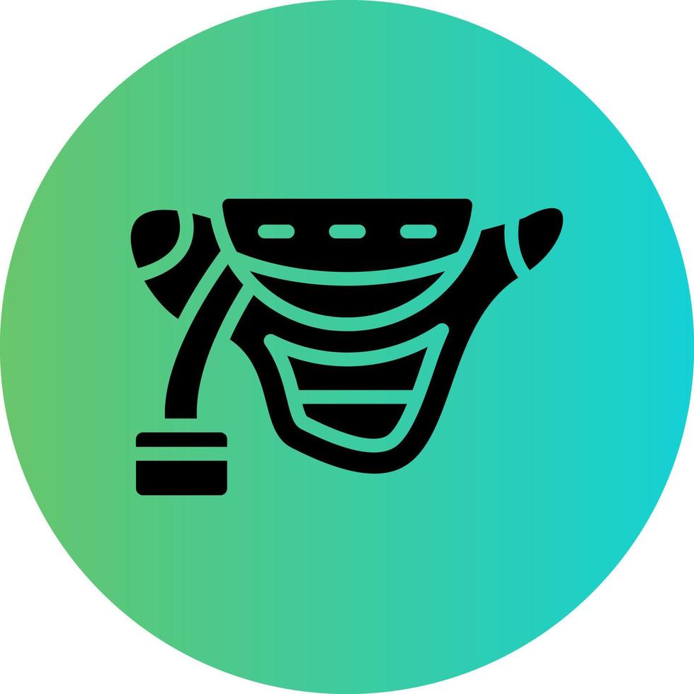Saddle Vector Icon Design