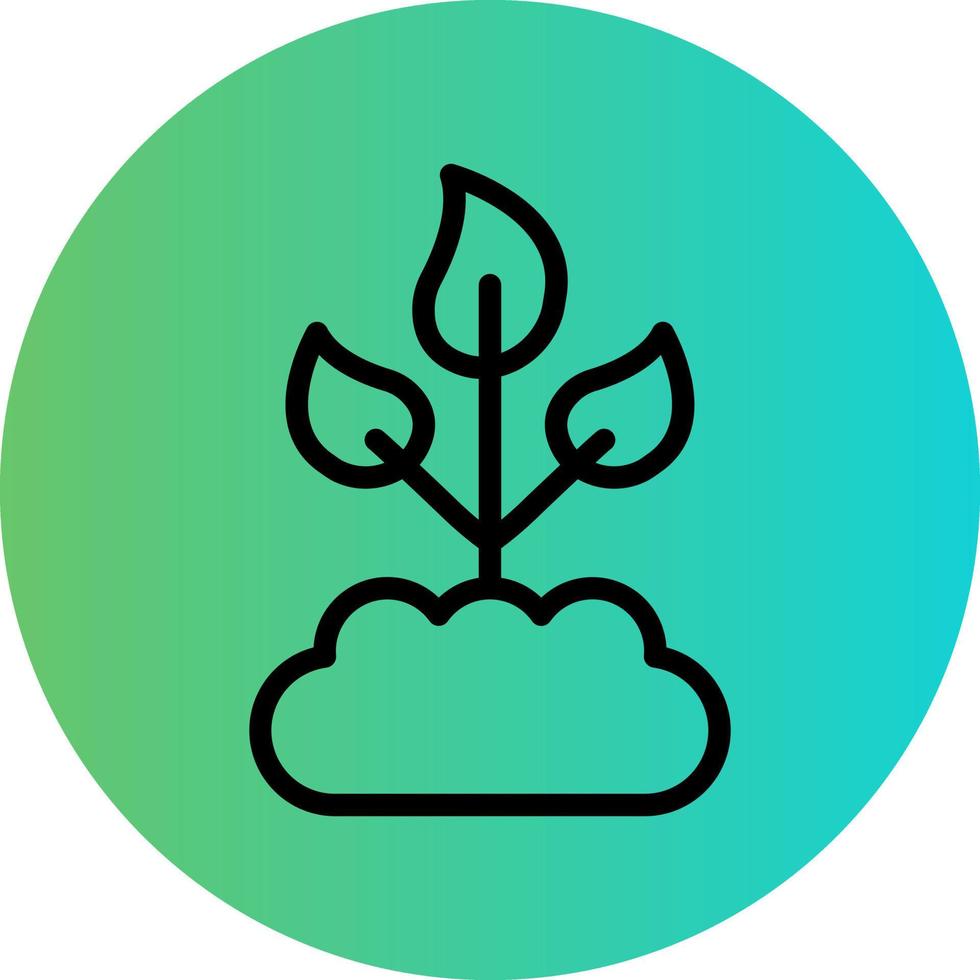 Sprout Vector Icon Design 23047849 Vector Art at Vecteezy