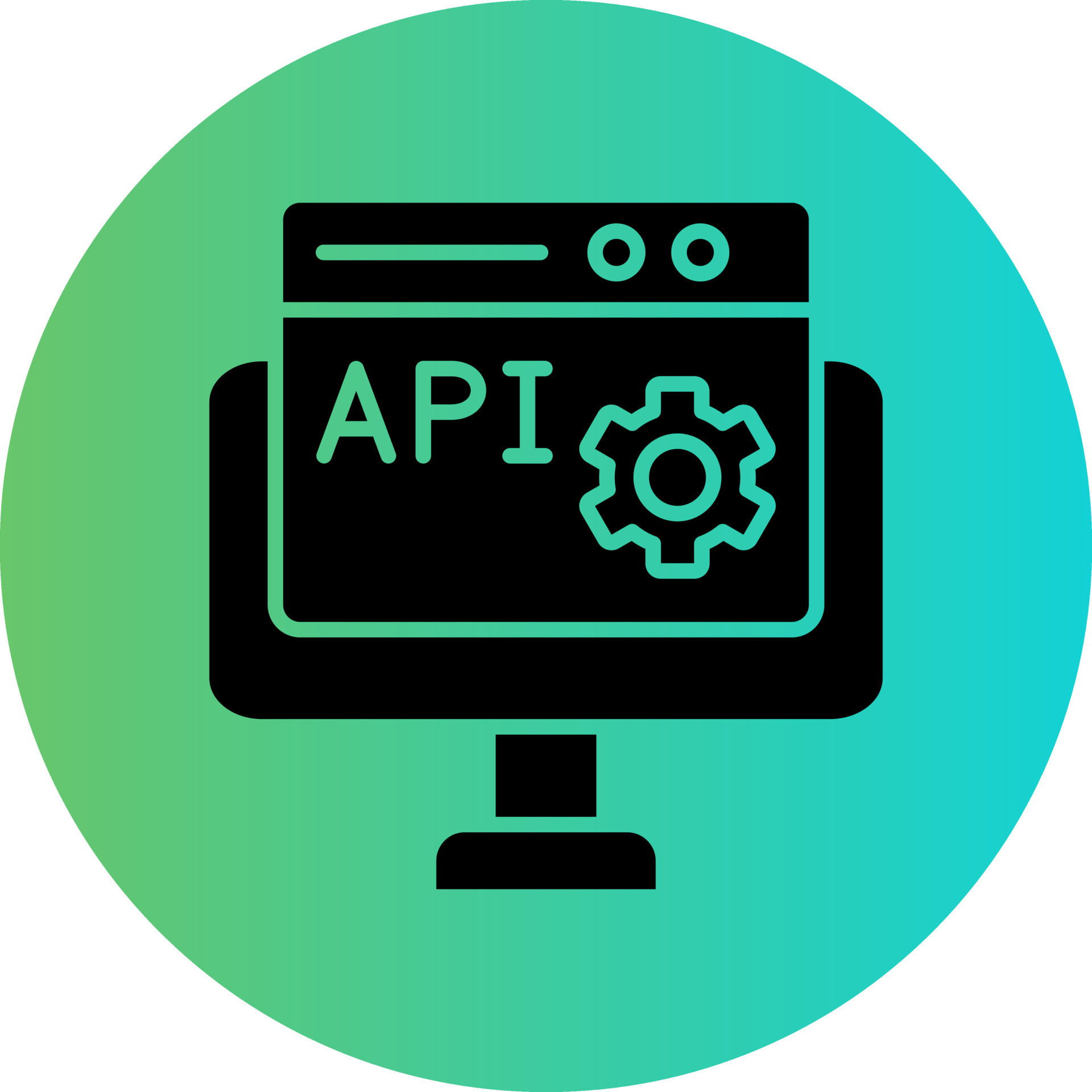 Web API Vector Icon Design 23047877 Vector Art at Vecteezy