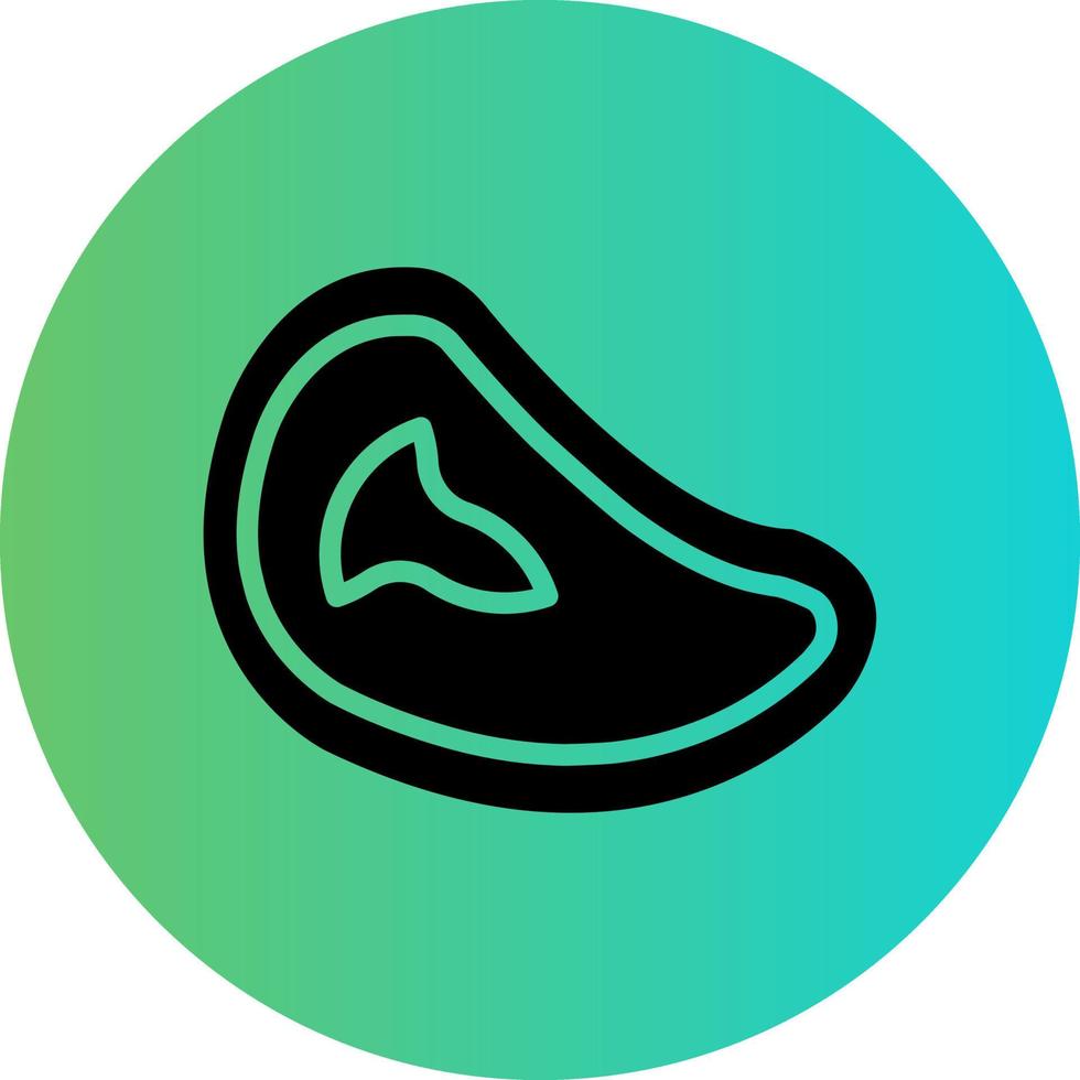 Tbone Vector Icon Design