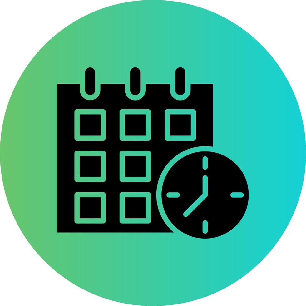 Schedule Vector Icon Design
