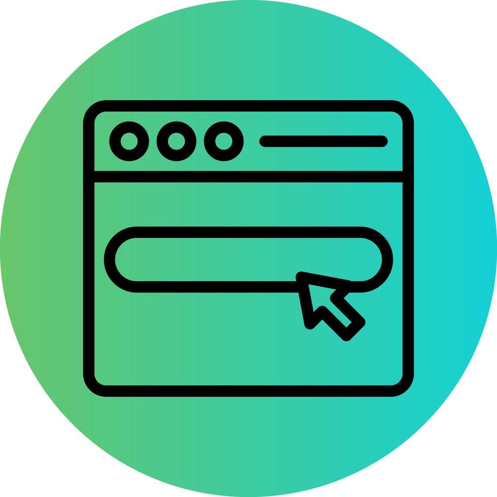 Browser Vector Icon Design